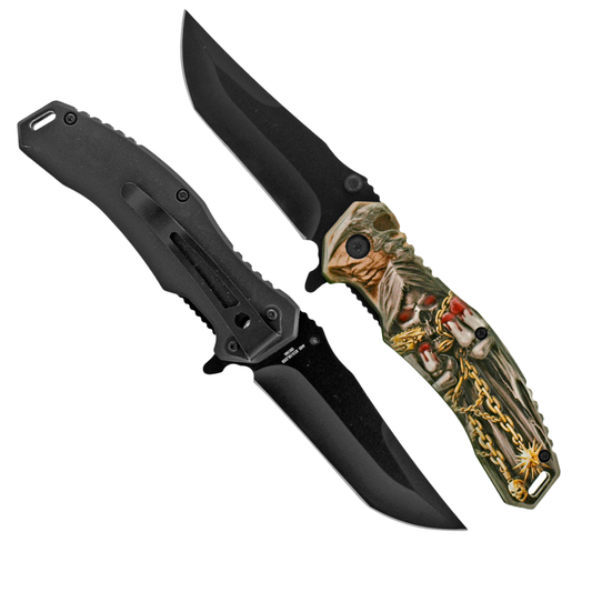 3 1/2" Black Blade/ Reaper Handle Handle